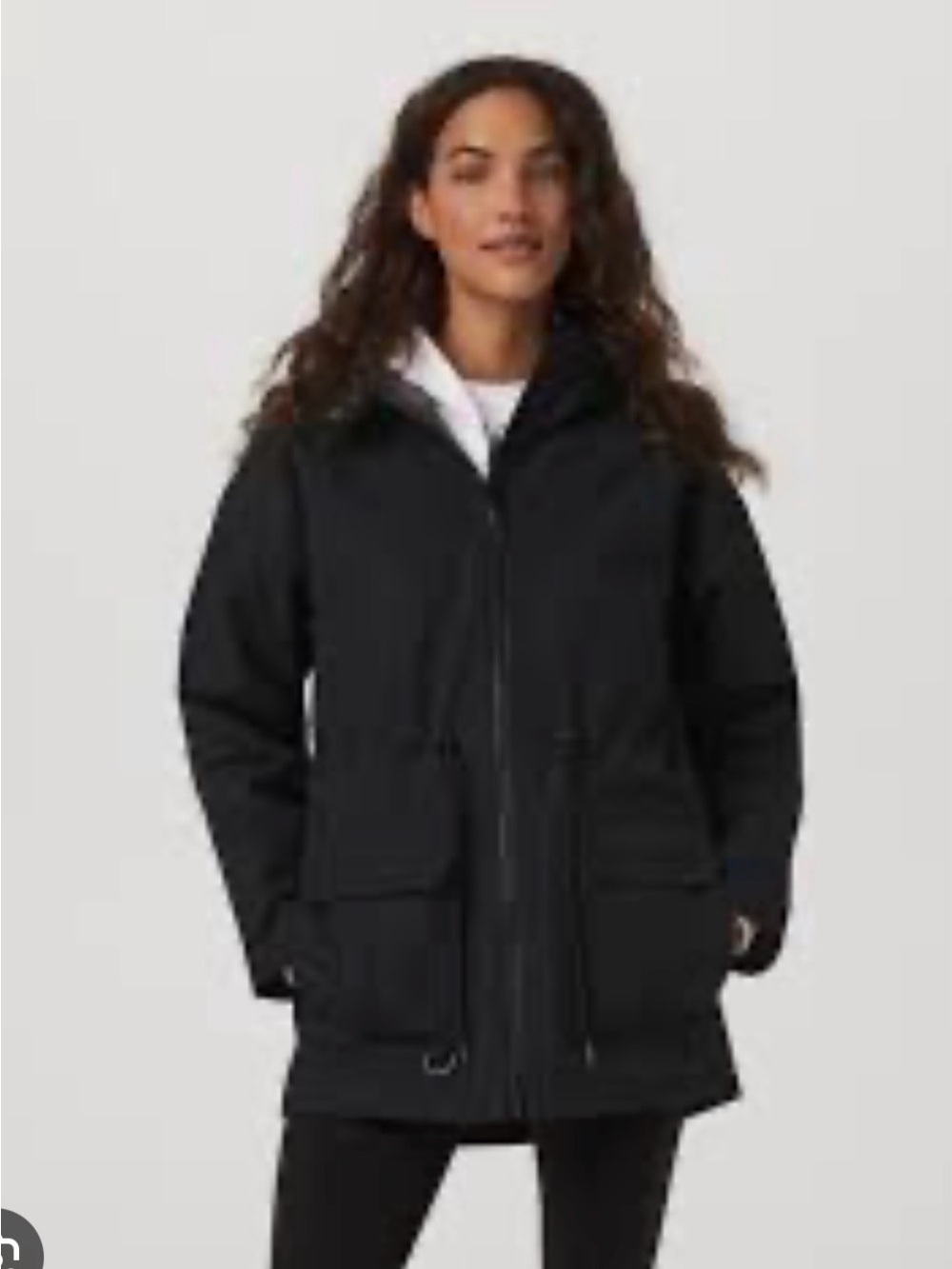 Vuori Black Utility Hooded Jacket